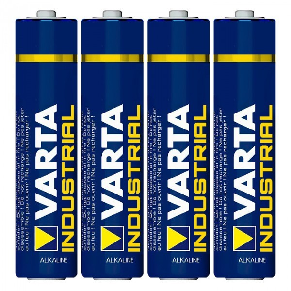 VARTA Piles alcalines - LR03 / AAA blister de 4